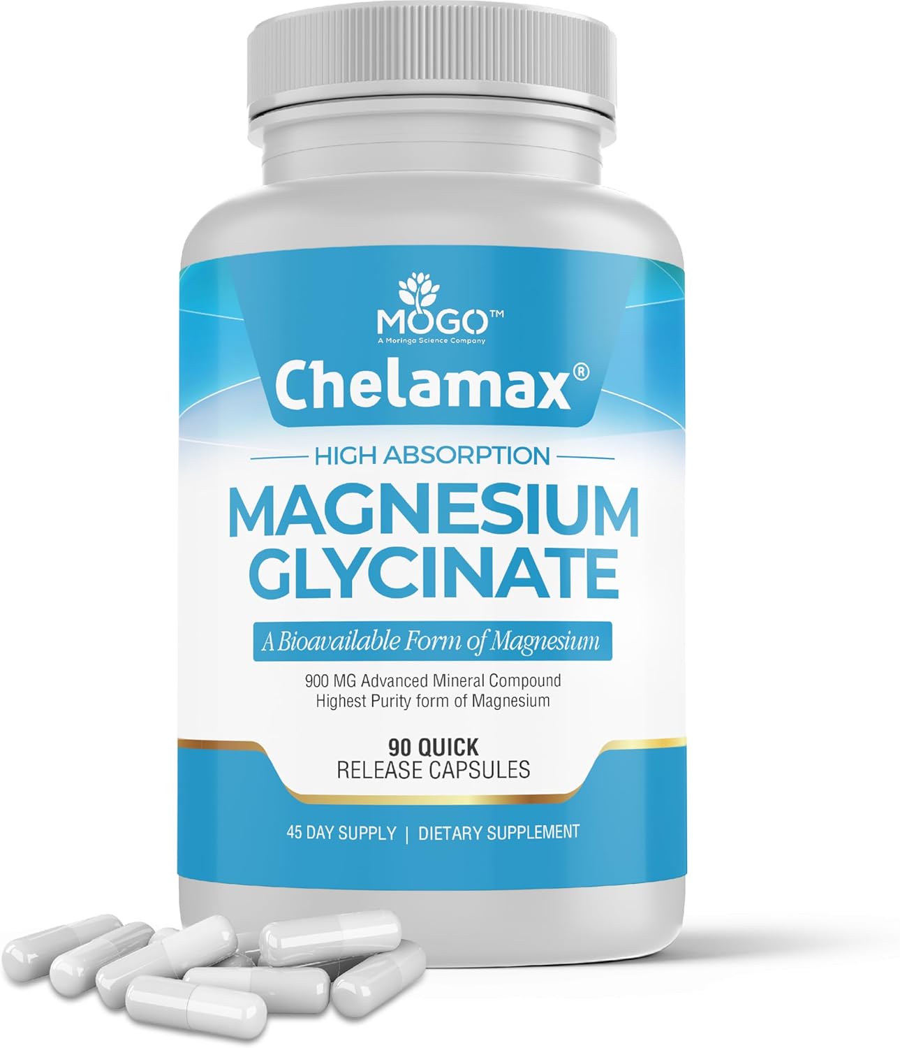 MOGO Moringa and Magnesium - Superfood + Better Mineral