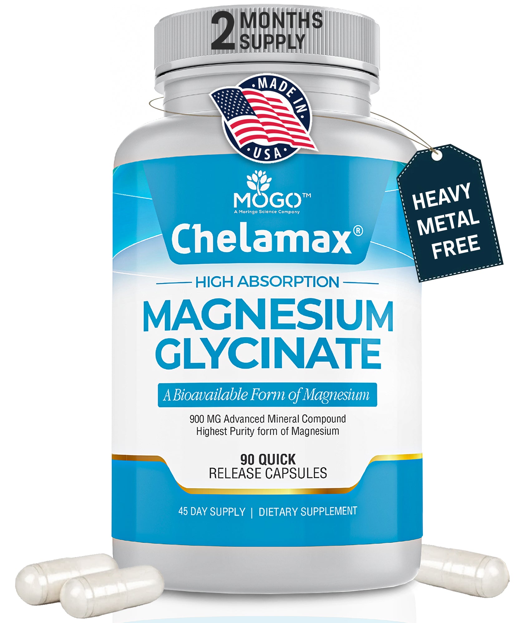 chelamax magnesium organics ocean magensium glycinate