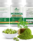 MOGO Moringa Powder Capsules,180 Ct ⭐⭐⭐⭐⭐ 